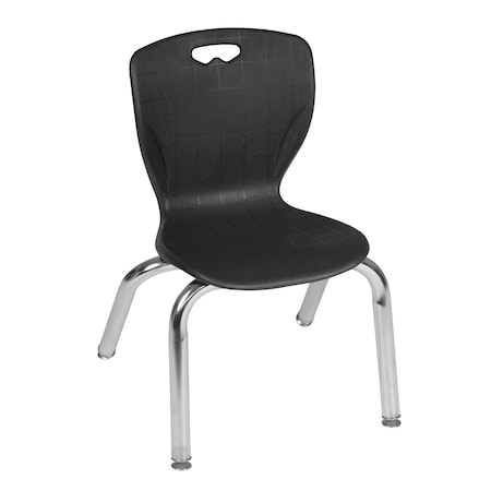 REGENCY Regency 12 in Learning Classroom Chair (20 pack)- Black 4500BK20PK